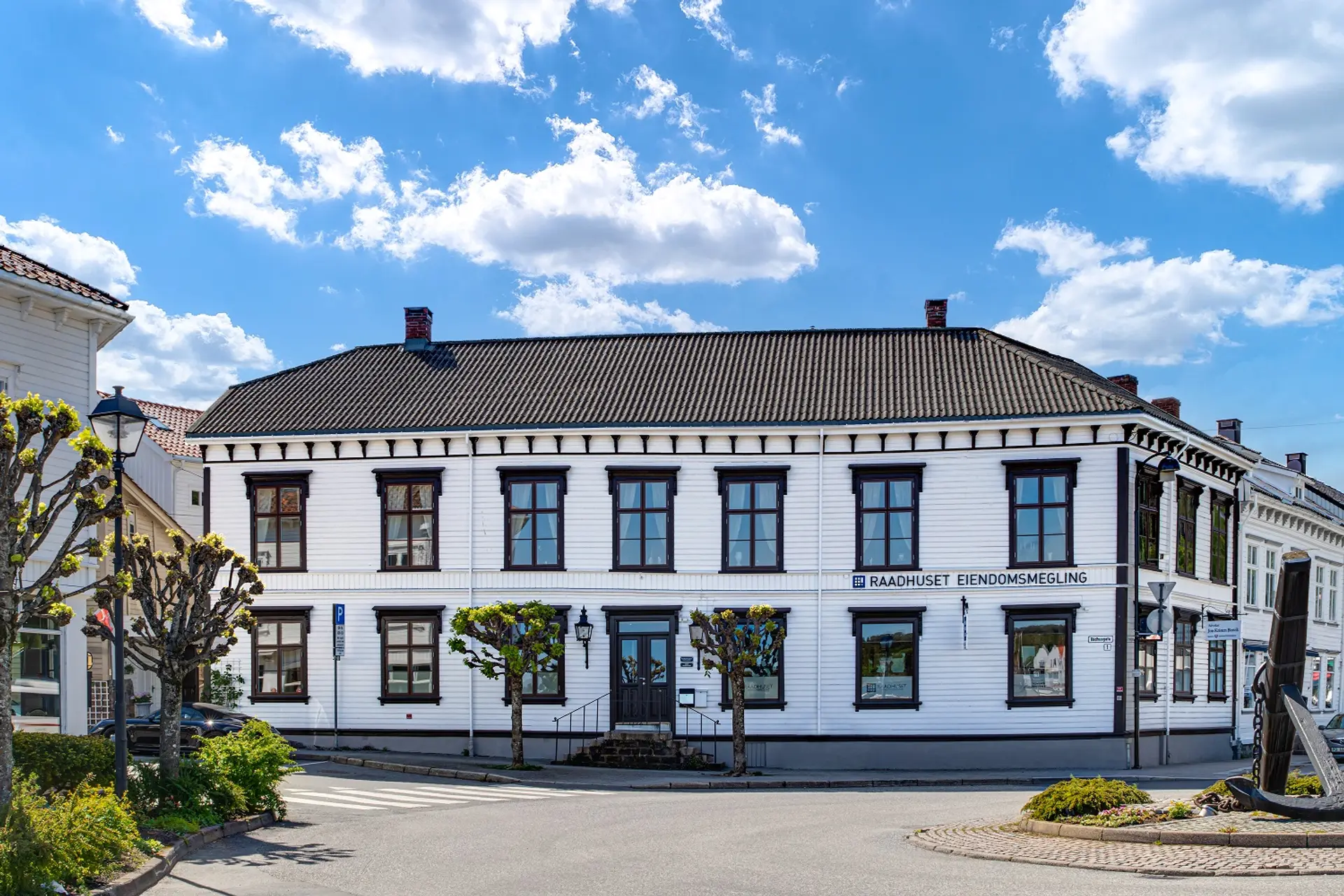 Raadhuset Eiendomsmegling at Rådhusgata 1, Risør